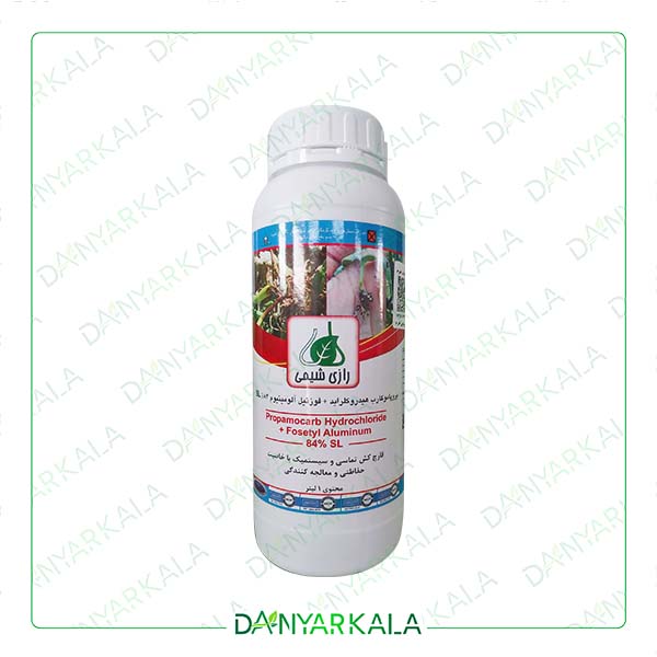 سم قارچکش پروپاموکارب هیدروکلراید 72/2% SL اسکادران ایران رازی شیمی 1 لیتر
