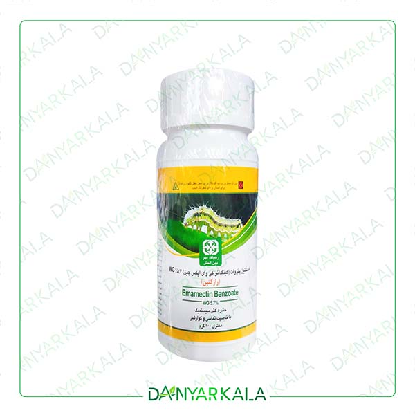 سم حشره کش امامکتین بنزوات 5.7% WG چین رهپاک 100 گرم